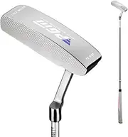 Lady Left Handed Golf Putter - Blade Putter for Women with Golf Training Exerciser - Sports Golf Club Push Rod