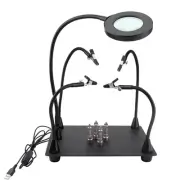 Magnetic Helping Hands Soldering Station +Magnetic PCB Circuit Board Holder
