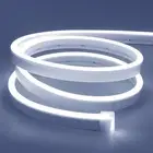 White Led Strip Lights, 16.4ft/5m Neon Light Strip, 12V Flex Waterproof Neon ...