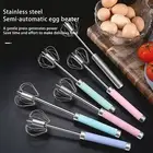 Stainless Steel Hand Push Blender Egg Mixer Effortless Blending Whisk Set