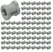 ☀️NEW LEGO Light Bluish Gray Bushings 100x Technic Cross Axle Connector NXT