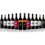 Australian Mixed Red Wine Dozen Featuring Yellow Tail Merlot (12 Bottles)