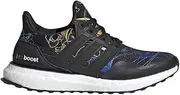 [adidas] Kids Ultraboost DNA S&L (Big Kid) Core Black/Core Black/Blue 5.5 Big Kid M