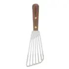 Dexter-Russell Stainless Steel Slotted Fish Turner w/ Walnut Handle, Made in USA