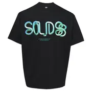 [SOLID HOMME] Back Solid Graphic Tee