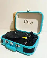 Record Vinyl Player Also Bluetooth Speaker Plays All Record Sizes Brand New