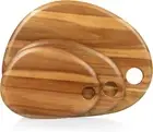 TOSCANA - a Brand Pebble Acacia Charcuterie Board Set of 3 - Cheese Board - Woo