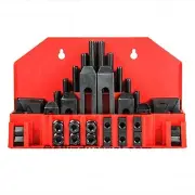 Tool Supply 58 Pc Pro-Series 1/2" T-Slot Clamping Kit Mill Machinist Set 3/8-16