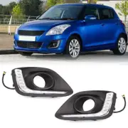 LED Daytime Running Light DRL Daylight Fog Light For Suzuki Swift 2014 2015 2016