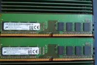 在飛比找Yahoo奇摩拍賣-7-11運費0元優惠優惠-鎂光8G 1RX8 PC4-2400T-UA1 DDR4 M