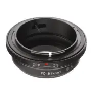 Metal Lens Adapter for Canon FD Mount Lens for Nikon V1 V2 V3 J3 J4 J5 S2
