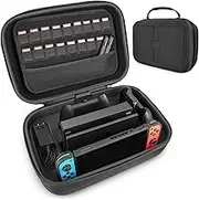 Carrying Storage Case for Nintendo Switch, LP Portable Travel Case Protective Hard Shell Bag with Separate Storage Space for Switch Console, Pro Controller, Switch Dock, AC Adapter Cable & Accessories