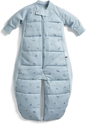 Sleep Suit Bag 2.5 TOG – 8–24 Months – Dragonflies Print – 400 Thread Count Orga