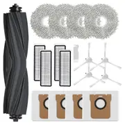 For L10S Ultra/ L10 Ultra/ L10S Pro for X10 Plus Main Side Brush Hepa Filters Mop Pads Dust Bags Parts