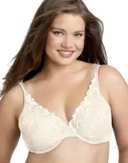 Playtex Womens Embroidered Underwire Bra Size-38DD