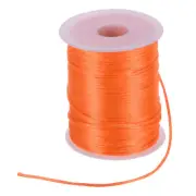 Satin Nylon Cord String 2mm 330 Feet for Macrame Chinese Knot Orange