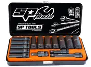 SP Tools SP20325 - Impact Socket Set 1/2" Drive 14 Piece Long Series - SAE