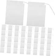 HONMEET Tea Sachets Empty Drawstring 100pcs Tea Filter Bags Reusable Strainer for Cooking and Infusing