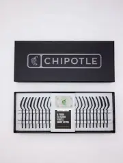 Chipotle Extra Fork Collection With 2 FREE ENTREES - Limited Edition New IN HAND