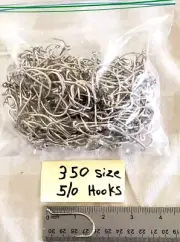 350pcs Octopus Fishing Hooks Size 5/0 Offset Saltwater Hooks Catfish Hooks