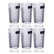 Drinking Glass Tumblers Set of 6 Pcs 278 ml