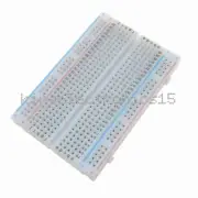 2PCS Mini Universal Solderless Breadboard 400 Contacts Tie-points Available NEW