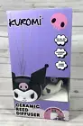 Kuromi Face Ceramic Reed Diffuser Lavender Oil Hello Kitty Sanrio NEW