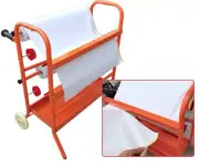 TECHTONGDAPortable 24"Storage Rack Maintain Tool Paper Tape Dispenser Stand Tool