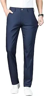 [Generic] Men Straight Business Suit Pants Designer Elegant Long Formal Trouser