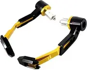 ZEISIU Fit for CB650F CBR650F CBR250R CB400 CB1000R CB1300 VTR1200 Motorcycle Handguard Brake Clutch Lever Handle Bar Guard Protector(Gold)