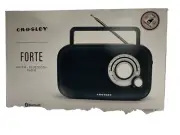 CROSLEY CR3041A-NV With AM/FM Radio and Built-in Bluetooth® Forte Radio - Navy