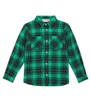 [Bonpoint] Bonpoint Altman checked linen shirt Y 8 multicoloured