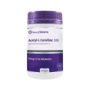 Blooms Acetyl L-Carnitine Fat Metabolism Vege Capsules 180 Capsul