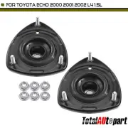 2x Suspension Strut Mount for Toyota Echo 2000-2002 L4 1.5L Front Left & Right (for: Toyota)