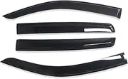 QVQOCUKS Window Rain Guards Vent Shades Compatible for Isuzu D-max Dmax 2012-2019 Window Visor Side Window Deflector