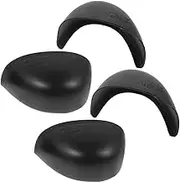 2 Pairs Safety Shoe Toe Covers Durable Toe Caps for Men Women Easy Installation Protection for Work Shoes Portable Design for Labor Protection