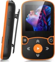 32GB Clip Jam MP3 Player AGPTEK Bluetooth 5.0 Portable Music Player HiFi*