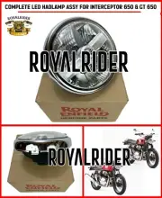 "COMPLETE LED HADLAMP ASSY" FIT FOR ROYAL ENFIELD INTERCEPTOR 650 & GT 650