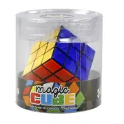 Magic Cube 3D Combination Puzzle 3x3x3 No Stickers Educational Speedcubing Toy
