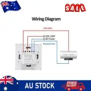 For Tuya Smart Wifi Water Heater Switch 40A Timer For Alexa Size 106 100 51mm