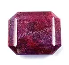 African Red Ruby Gemstone 551 Ct Natural IGL Certified Emerald Cut Gemstone ND