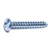 #7 x 1" Zinc Phillips Pan Head Sheet Metal Screws (100 pcs)