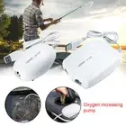 Aquarium Air Pump Adjustable Quiet Oxygen Aerator Pump for Fish Tank Pond AU