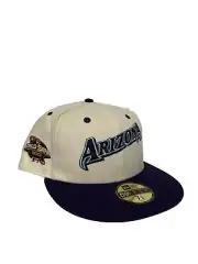 Throwback New Era Arizona Diamondbacks 2001 World Series Hat 7 5/8 Polyester