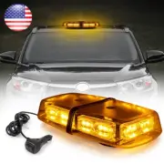 LED Yellow Strobe Light Bar Emergency Warning Flashing Truck Rooftop for Truck