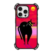 iPhone 16 Pro Bounce Case MagSafe Compatible Simple Cat - 05