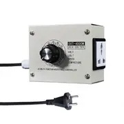 Adjustable Voltage Regulator 4000W SCR Adjustable Dimmer Speed Temperature Stepless Variable Speed Belt EU Plug Photo Color
