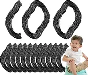 Toilet Bags - 100 Pieces Portable Baby Potty Liners | Elastic Closure Seat Bags | Enlarged Thickened Travel Outdoor Garbage BagsFor Toddler Potty Training Chair Kids Hygiene