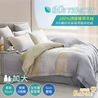 在飛比找PChome24h購物優惠-【Betrise微風吹】加大-頂級植萃系列 300織紗100