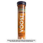 Voost Hydrate Orange Effervescent Tablets 20 Pack